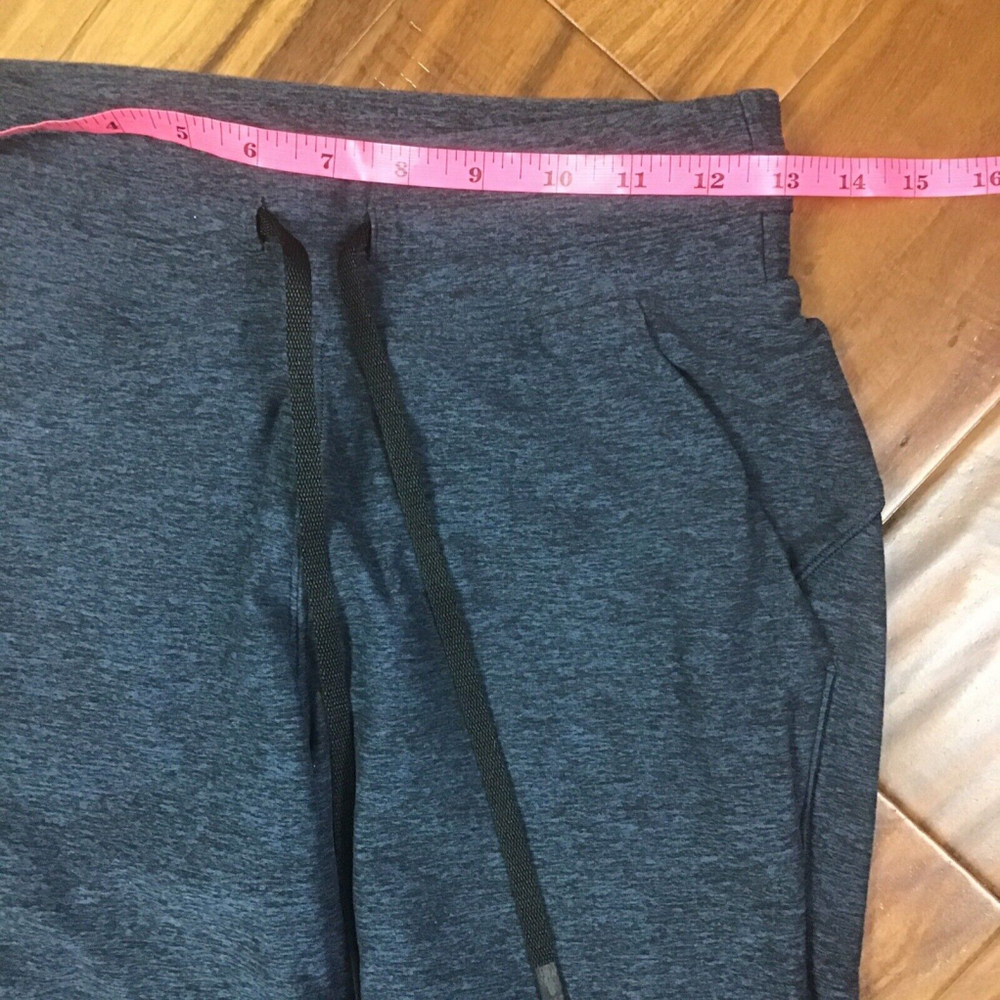 Lululemon Ready To Rulu Fleece Jogger Size 2 Heathered True Navy/Black - Picture 11 of 14